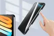 Clear Back Case for iPad mini 6 with Pencil Holder, Slim Stand Shockproof Cover - Second Medium