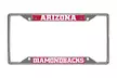 Sports Licensing Solutions MLB Chromed Metal License Plate Frame - Second Medium