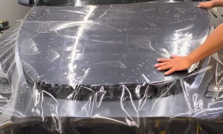 Image 3: Paint protection film package for hood, fenders, and mirrors