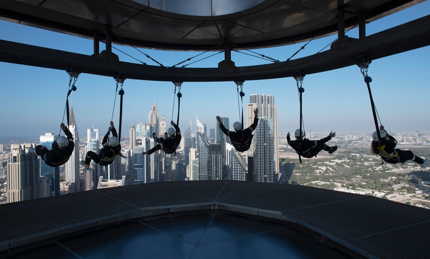 Image 3: Step Into the Sky: Seize the Moment with Dubai's Edge Walk Experience!