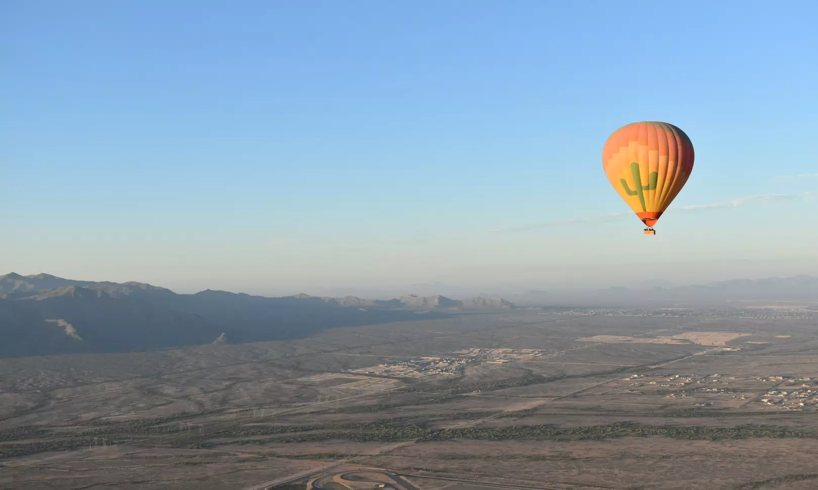 Hot Air Balloon Flight over Sonoran Desert in Phoenix