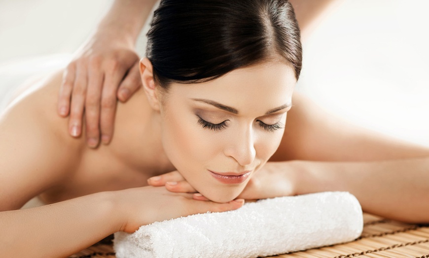 Image 1: Up to 56% Off on Choice of Massage at Le Visage Salon