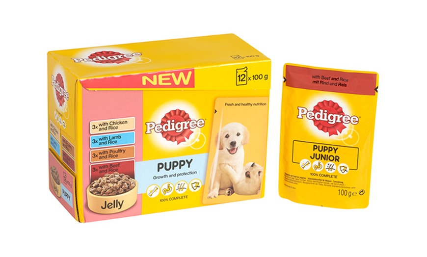 Image 8: Pedigree Dog Pouches and Dry Food