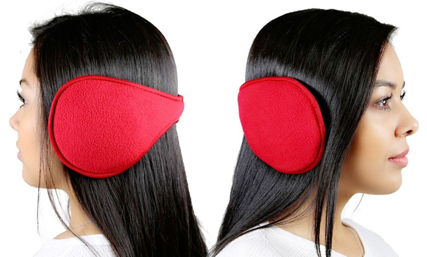 Image 11: Foldable Ear Warmers Set