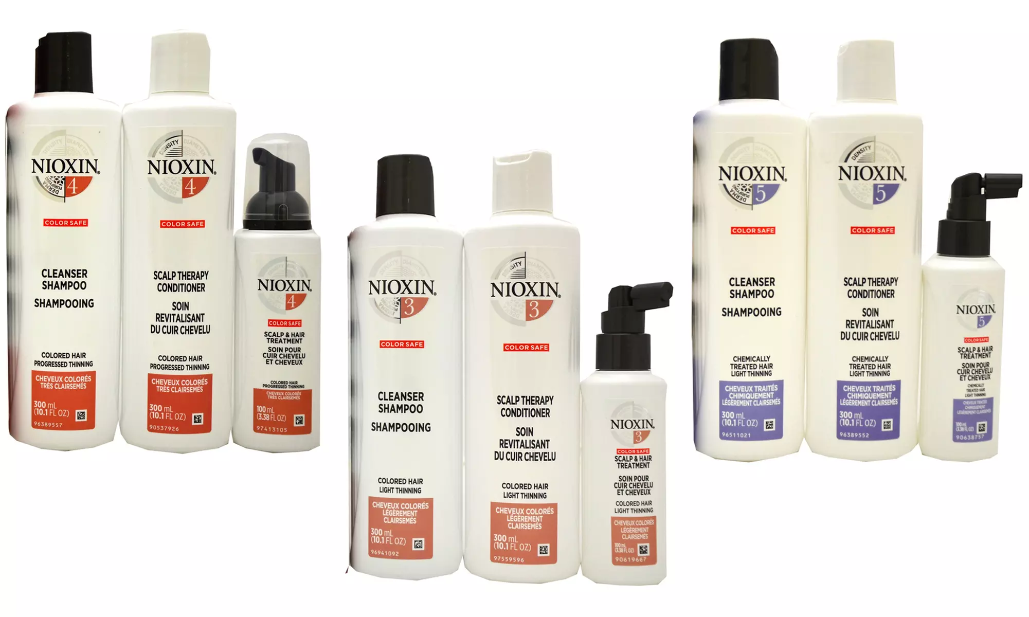 Nioxin 3-Piece Hair System Kit (Multiple Options Available)   - Primary Image
