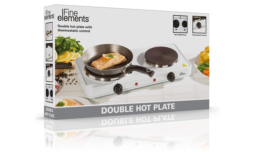 Image 5: Fine Elements Double Hot Plate