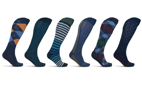 Confezione da 6 calze da uomo Pompea disponibile in 2 taglie e varie fantasie