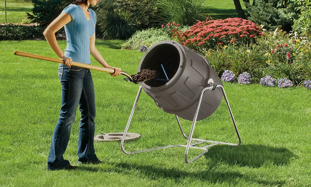 Suncast Tumbling Composter - Second Medium