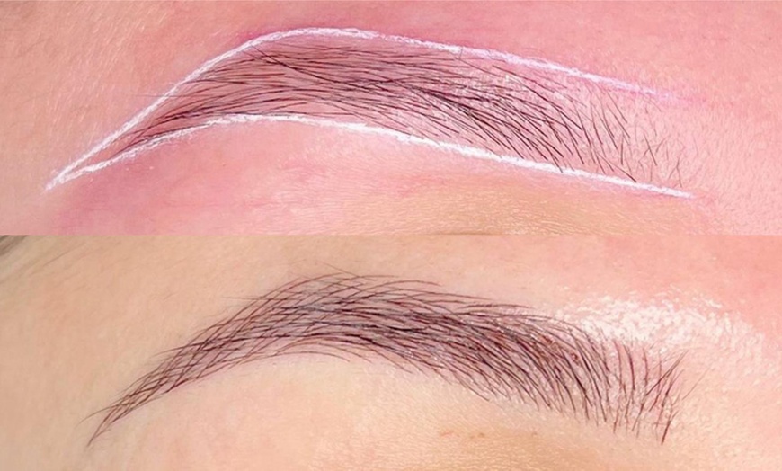 Image 6: Des sourcils redessinés avec la méthode du microblading