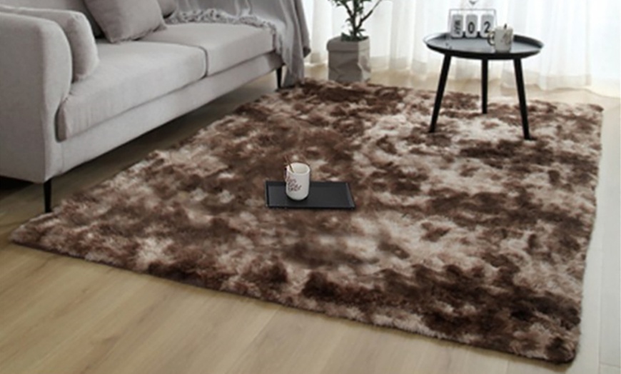 Image 14: Rectangular Faux Fur Carpet