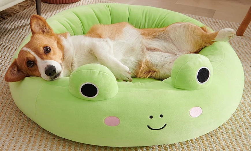 Image 7: Round-Shaped Pet Bed