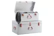 Two-Piece Metal Storage Trunk Set in Choice of Colour - Second Medium