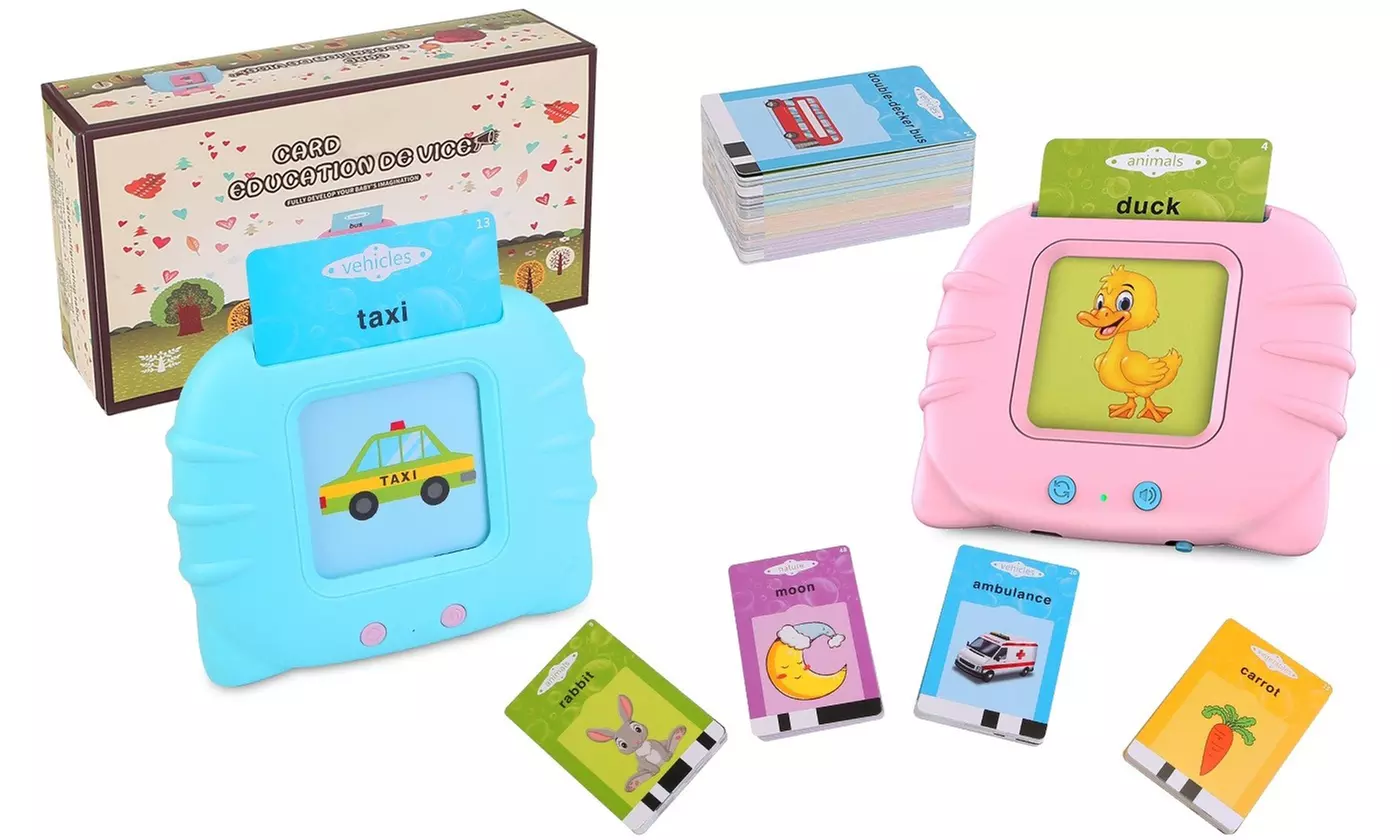  iMounTEK Interactive Talking Educational Flash Cards 
