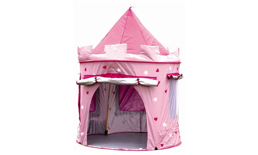 Image 2: Pop-Up Princess Castle Play Tent