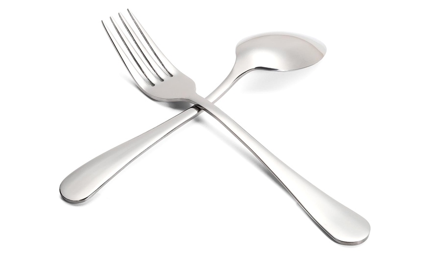 Image 7: 20- or 24-Piece Stainless Steel Cutlery Set