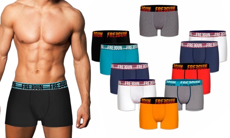 Set 10 boxer Freegun disponibili in 5 taglie