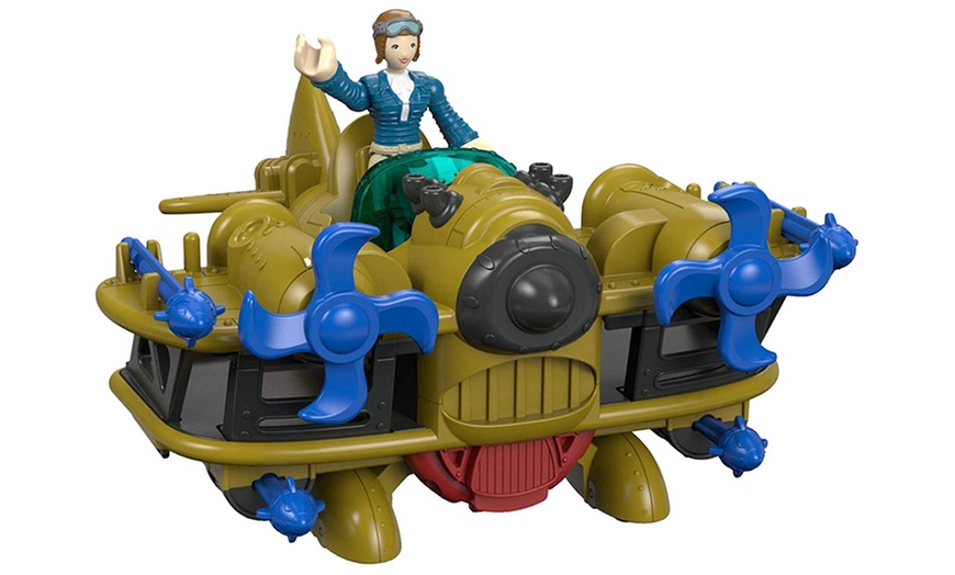 Image 2: Fisher-Price Imaginext Plane Toy