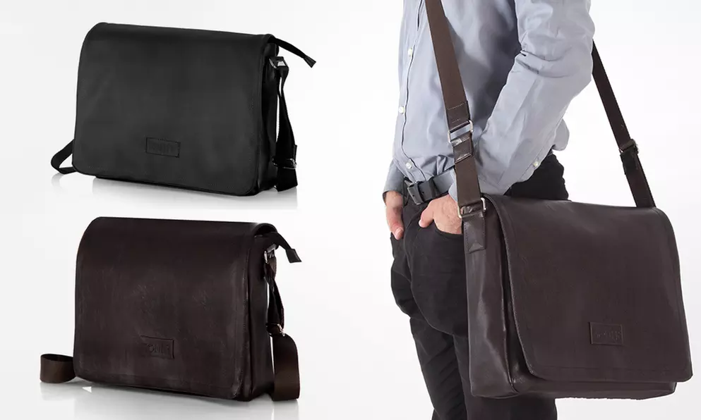 Solier Aktentasche für Herren in Schwarz oder Braun - Primary Image