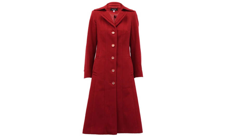 Image 4: Women's Long Cashmere Coat