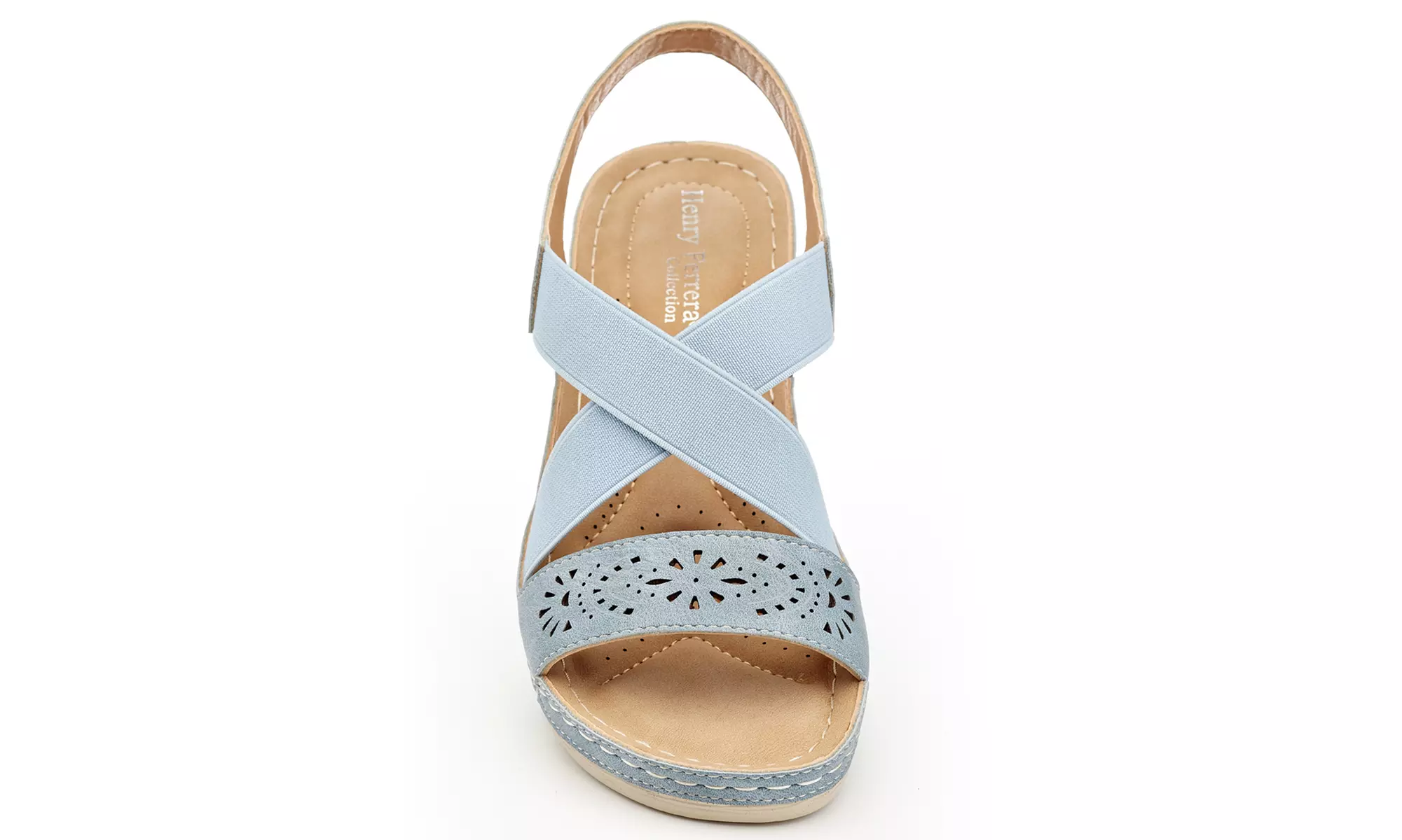 Henry Ferrera Women's Comfort Wedge Sandals - Second Medium