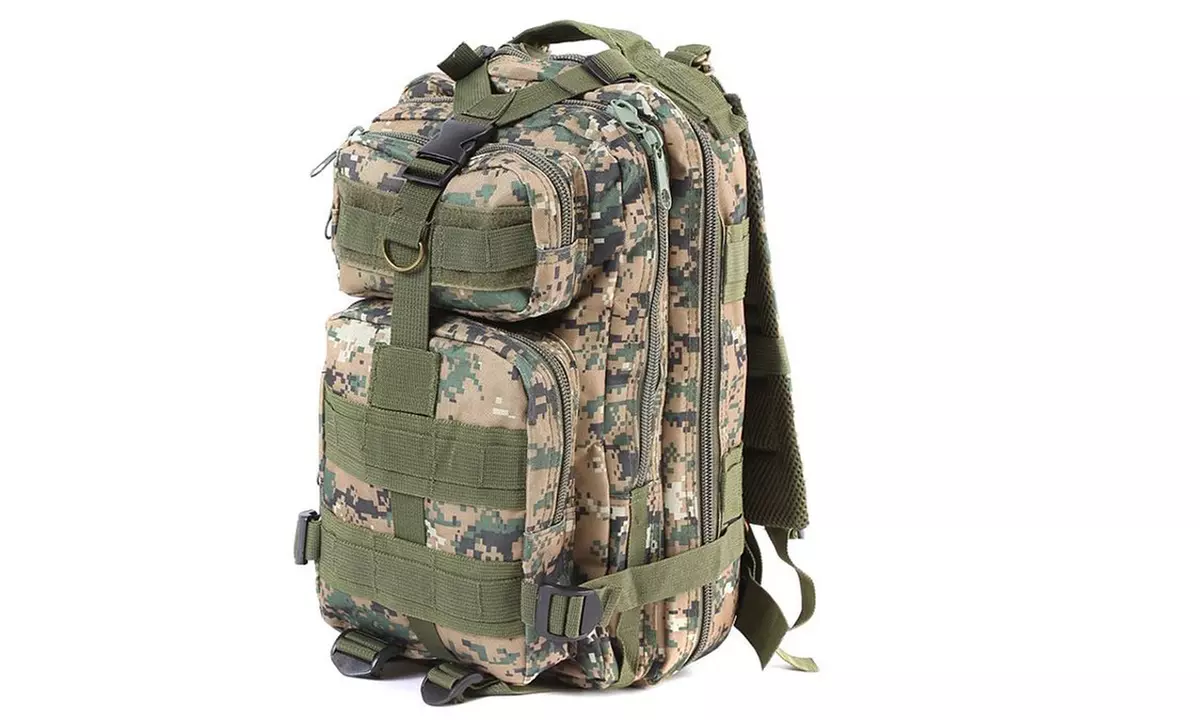 Outdoor-Rucksack im Militär-Stil in der Farbe nach Wahl (77% sparen*) - Second Medium