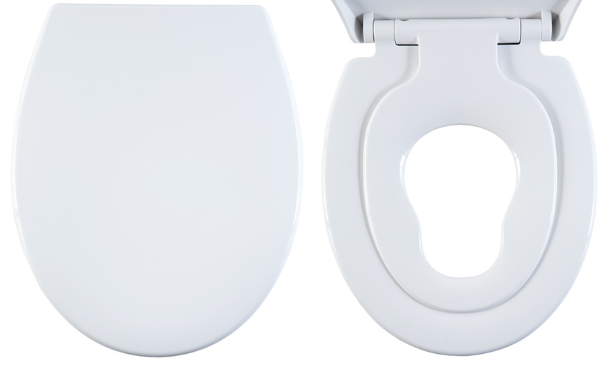 Image 1: Aqualona Family Toilet Seat