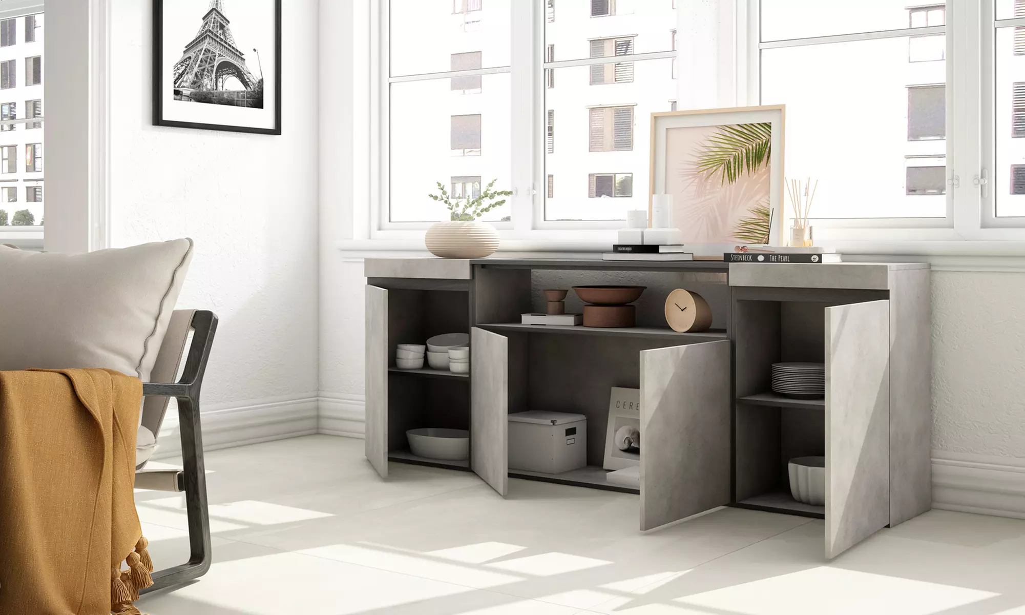 Sideboard mit großem Stauraum