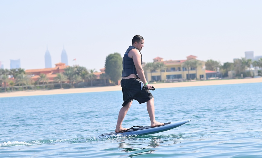 Image 6: Electric hydrofoil session at Break Water Adventure