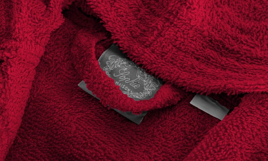 Image 13: Peignoir enfant en éponge