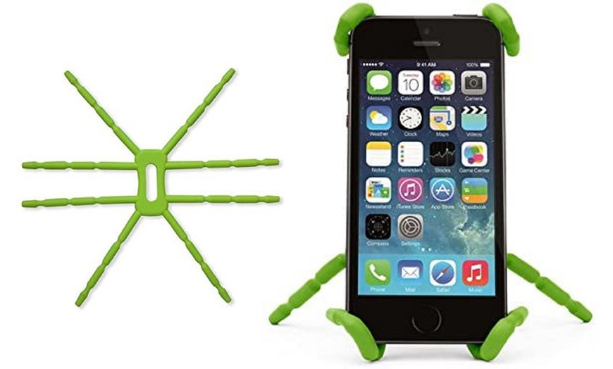 Image 9: One, Two or Four Flexible Spider Phone Holders