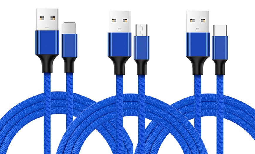 Image 16: USB Charge Cable for Type-C, Android or Apple Devices