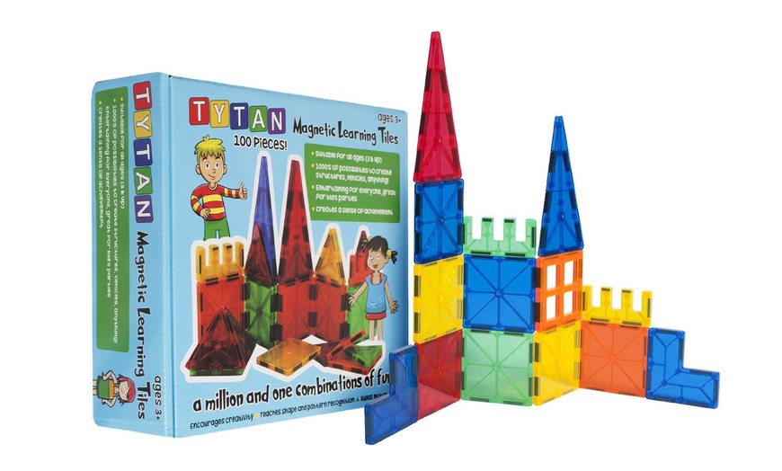 tytan magnetic learning tiles 100 pieces