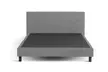 Lit "Polo" en tissu, capitonné. Sommier inclus et matelas "Cosmos" en option, livraison offerte - Second Medium