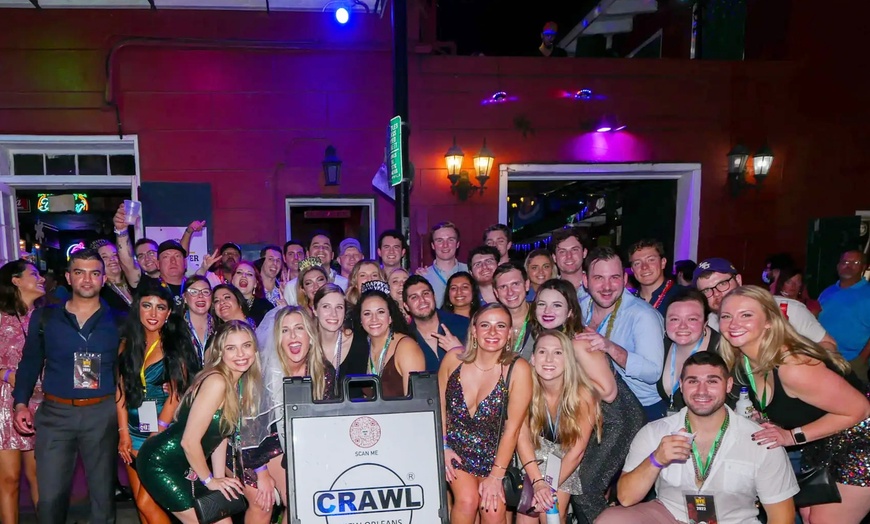 Image 2: VIP New Orleans Pub Crawls for One, Two, or Four with Drinks & Games