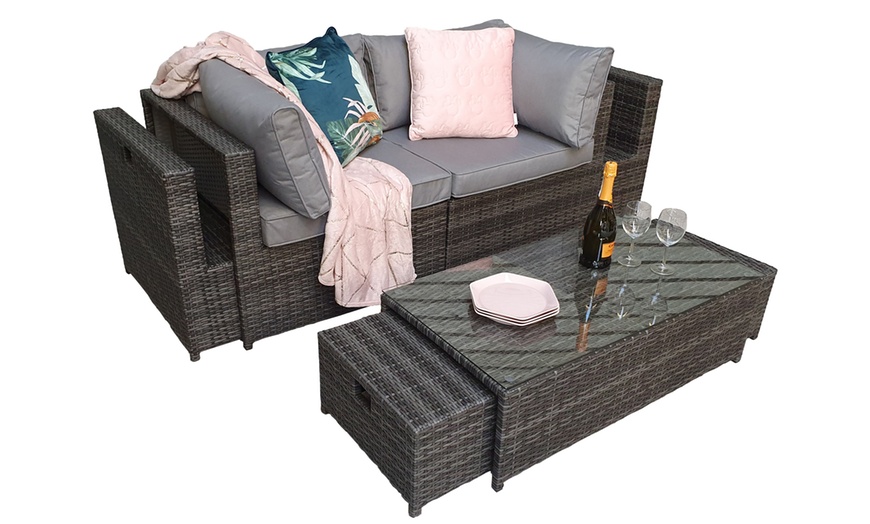 Image 4: Crystal Modular Sofa Set