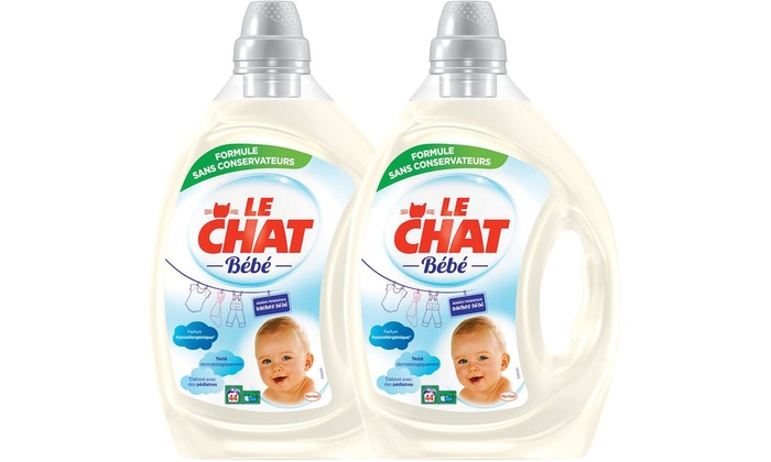 Three Or Four Henkel Le Chat Laundry Liquids 6l Or 2l