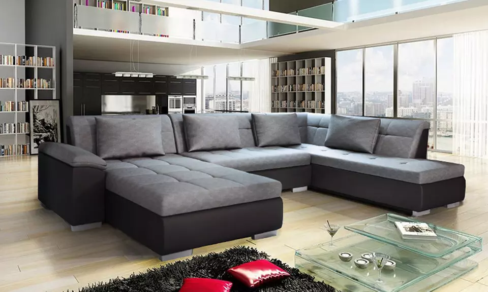 Canapé panoramique convertible LEMON, livraison gratuite - Primary Image