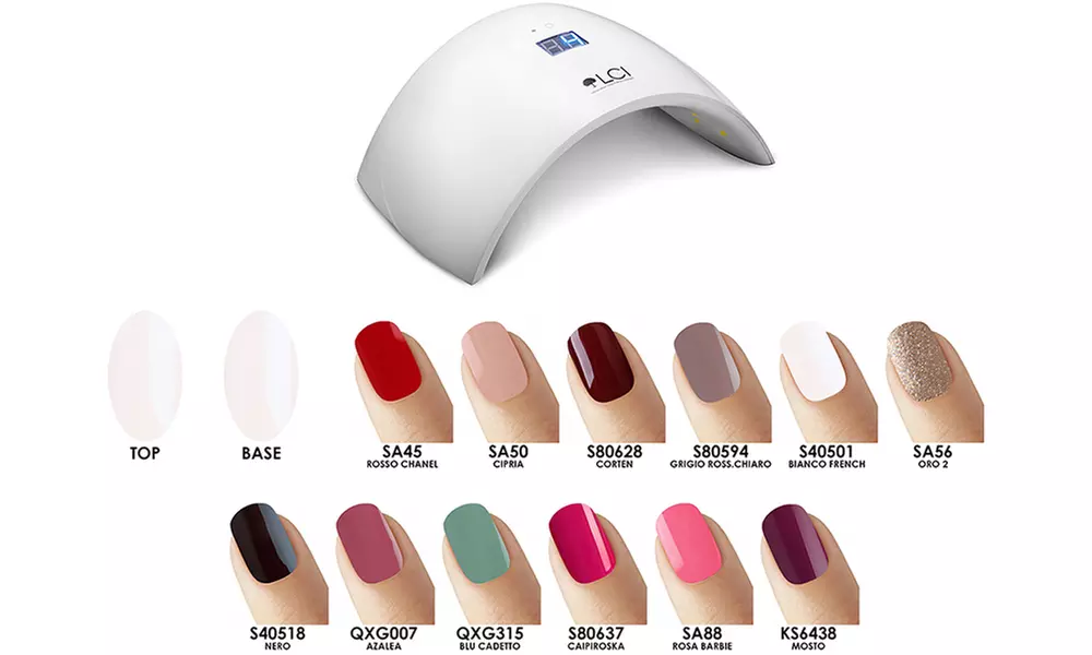 Set lampada LED LCI Cosmetics