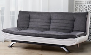 Seattle Fabric Three-Seater Sofa Bed 