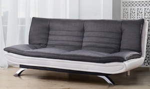  Seattle Fabric Three-Seater Sofa Bed 