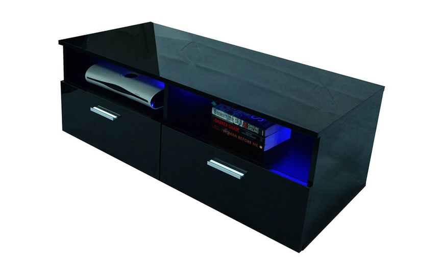 Image 15: TV Stand with LED Lights