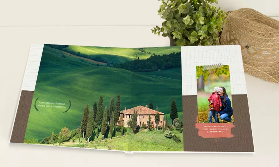 Layflat Debossed Photobooks from Photobook Canada (Up to 78% Off). Five Options Available. - Second Medium