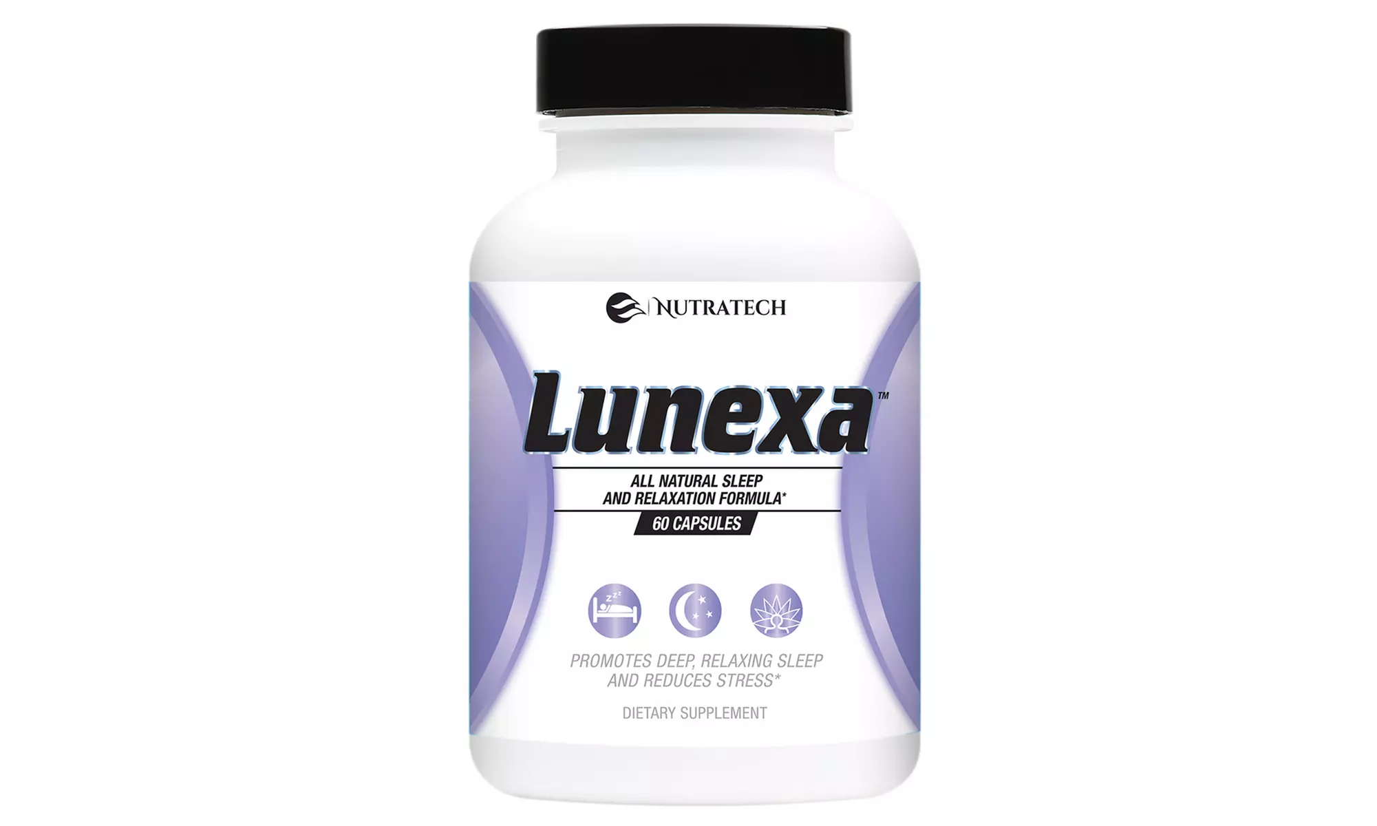 Lunexa Sleep and Relaxation Aid (60 Capsules) - Primary Image