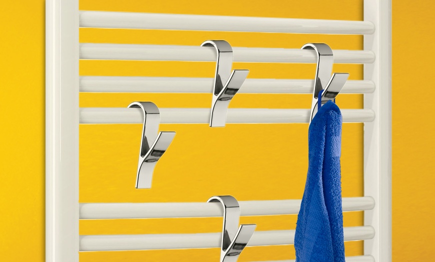 Image 5: Wenko Radiator Towel Hooks