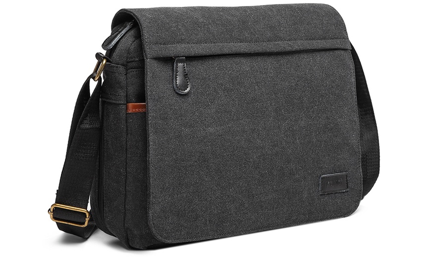 Image 4: Expand-Capacity Crossbody Bag