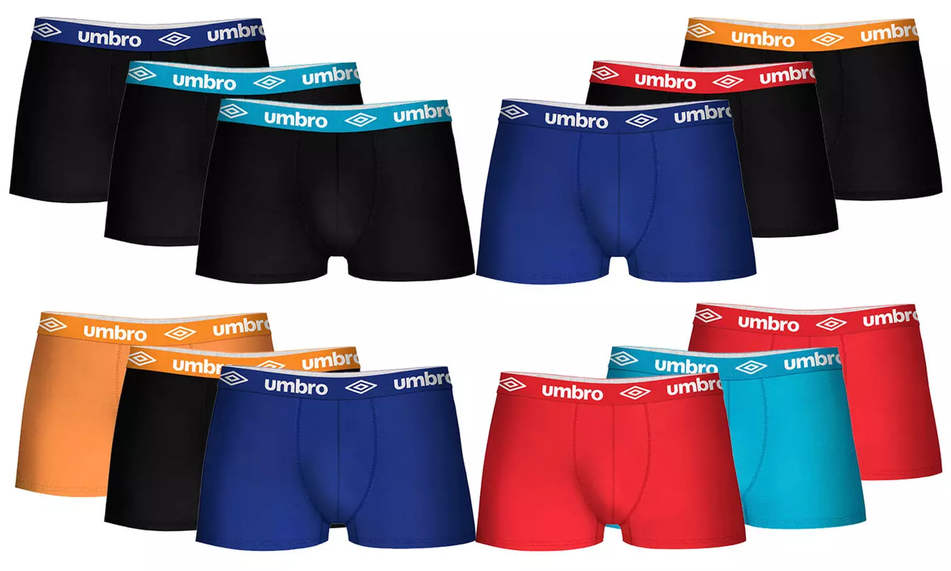 Pack de 6 ou 12 boxers Umbro pour homme - Image 4