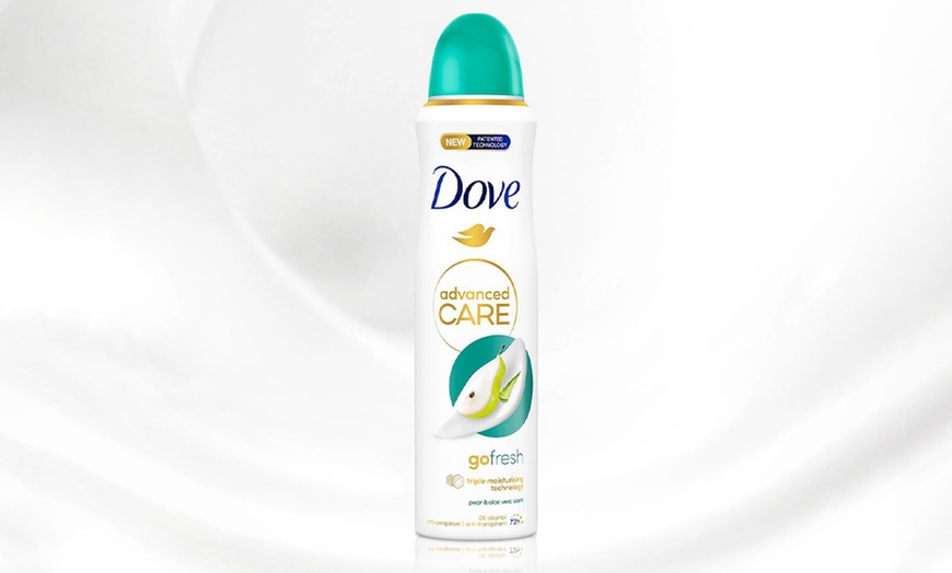 Image 10: Dove Advanced Care Go Fresh Antiperspirant Deo 6 Pack of 200ml