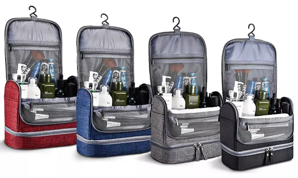 Trousse de toilette imperméable, coloris au choix