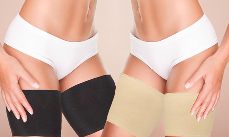 Fino a 4 paia di fasce anti-attrito per gambe, disponibili in 2 colori