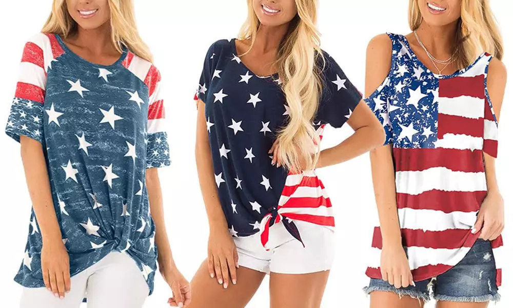 Leo Rosi Women's USA Summer Top - Primary Image